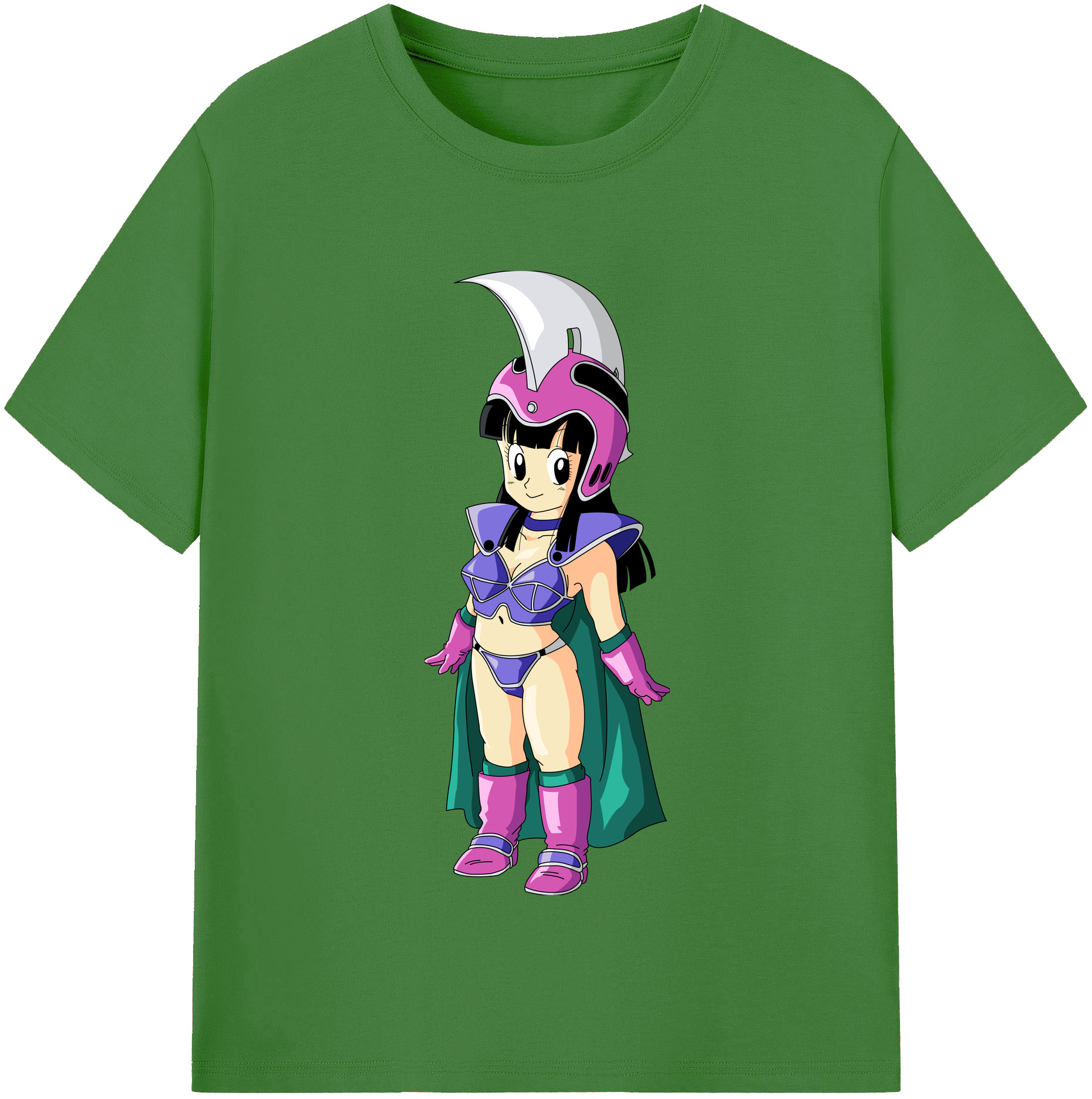 （画像用） ドラゴンボール チチ DRAGON BALL Chichi レディースカジュアルプリントTシャツ（綿100％）